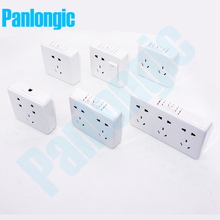 Surface Mounted Pure White 86 Type Wall Socket Panel Outlet Electric 10A Electrical Plugs Sockets with 2 Holes & 3 Holes 2024 - buy cheap