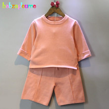 2016 New Brand Baby Girls Suits Kids Clothes Long Sleeves Top+Pants Girls Children Clothing Spring Autumn 2PCS/0-7Years BC1395 2024 - buy cheap