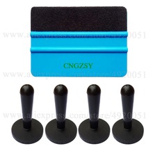 Vinyl Car Wrap Auto Window Tint Tool Set Wrapping Squeegee Car Stickers Styling Gripper Magnetic Holder Glue Remover Scraper K09 2024 - buy cheap