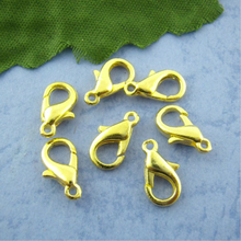 DoreenBeads 100PCs Gold color lobster Parrot Clasps 12*6mm (B00840), yiwu 2024 - buy cheap