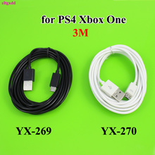 3M Extra Long Micro USB Charger Cable Play Charging Cord Line for Sony Playstation PS4 4 Xbox One Wireless Controller Connector 2024 - buy cheap
