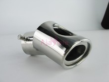 Exhaust Muffler Tip Stainless Steel Chrome Detector Car Styling For Peugeot 206 CITROEN C2 Accessories 2024 - buy cheap