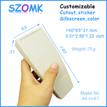 plastic enclosure box switch box (10 pcs) 140*65*31mm szomk electronics 2014 new plastic case instrument enclosure 2024 - buy cheap