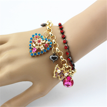 free shipping fashion bracelet for women 2015 hot bj Heart Jewel Bracelet 2024 - buy cheap
