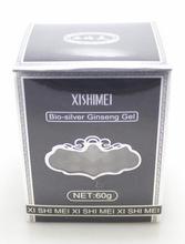 Продаем Безумно! XISHIMEI новые био-серебро женьшень гель 100% оригинальные экспортные коллекция 60 г/шт. S1419 2024 - купить недорого