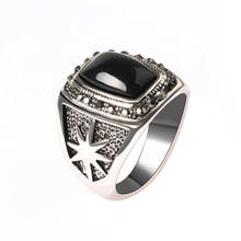 Модные кольца с драгоценными камнями, элегантные ювелирные украшения для мужчин и мальчиков, белое обручальное кольцо 2024 - купить недорого