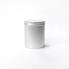 Tarro de aluminio para crema, bote de 500ml, 82x100mm, contenedor de bálsamo labial cosmético, artesanía para derocación de uñas, caja de Podwer con rosca 2024 - compra barato