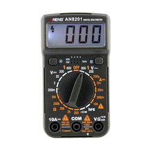 AN8201 Mini Digital Multimeter Backlight AC/DC Ammeter Voltmeter Ohm Electrical Tester Portable 1999 count Transitor  Meter Test 2024 - buy cheap