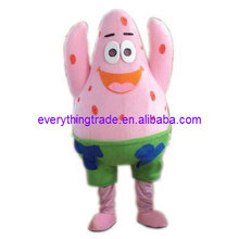 New arrival Foam Cartoon Character Adult happy Patrick Star Mascot Costume Fancy Costumes for Halloween 2024 - buy cheap