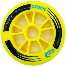 ZODOR-patines de velocidad en línea 85A para rueda de 90mm, 100mm y 110mm, ruedas elásticas de agarre deslizante para carreras de velocidad, 8 piezas 2024 - compra barato