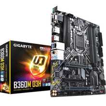 Gigabyte-placa base original para ordenador de sobremesa, GA-B360M, D3H, B360, B360M, D3H, LGA1151, DDR4, USB3.0, SATA3 2024 - compra barato