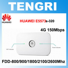 Разблокированный оригинальный HUAWEI E5573 E5573s-320 E5573BS-320 150 Мбит/с 4G LTE Мобильный Wi-Fi роутер с слотом для sim-карты 2024 - купить недорого