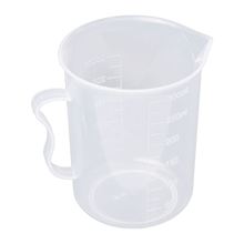Jarra medidora de calidad, vaso de plástico blanco claro, 250mL 2024 - compra barato