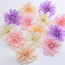30pcs Artificial Silk Dahlia Peony Flowers Head DIY Home Wedding Party Holiday Backdrop Decorations Crafts Flower Wall Arches 2024 - buy cheap