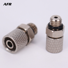 Miniature Fittings M-5H-4  PC Male Thread M5 - Tube 4mm 6 Pneumatic Pipe Air Hose Quick Fitting Mini Connecto 2024 - buy cheap