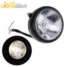 6 Inch 35W Motorcycle Headlight Metal Retro Halogen High Low Beam Head Lamp For Harley /Trikes /Street-fighters /Project Bikes 2024 - buy cheap