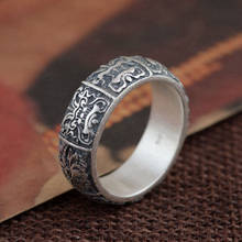 Мужское кольцо из серебра 100% пробы с животным, размеры 6-12,5 2024 - купить недорого