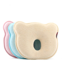 Almofadas do bebê da espuma da memória que dão forma a travesseiros respiráveis do bebê para impedir o descanso ergonômico dos recém-nascidos da cabeça lisa almofada infantil 0 12 12m 2024 - compre barato
