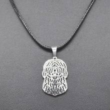 2019 Women Silver Plated Alloy Jewelry Necklaces Lovers' Rope Chain Spanish Water Dog Necklaces Drop Shipping 2024 - buy cheap