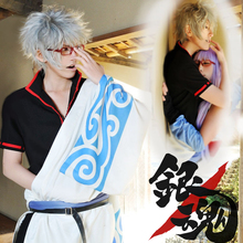 Платье для Хэллоуина JP Anime маскарадный костюм Gintama, костюмы для взрослых костюм Саката гинтоки, распродажа 2024 - купить недорого