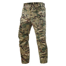 IX9-pantalones de camuflaje tácticos para hombre, pantalones militares del Ejército SWAT de combate, de algodón, muchos bolsillos, elásticos, flexibles, talla S-5XL 2024 - compra barato
