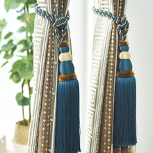 2Pcs Modern Curtain Hanging Ball Curtains Tassels Curtain Tiebacks Bandages Brushes Curtain Accessories 2024 - buy cheap