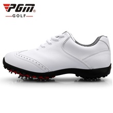 Sapatos para golf mulheres à prova d'água, tênis respirável e antiderrapante, para treino em unhas, aa51023, 2020 2024 - compre barato