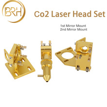 BRH High Quality Co2 Laser Head Set for Model 2030 4060 K40 Co2 Laser Cutting Machines Co2 Laser Head Accessories 2024 - buy cheap