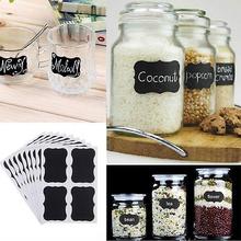 36Pcs Chalkboard Blackboard Chalk Board Stickers Craft Kitchen Jar Labels Tags New Arrival 2024 - buy cheap