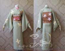 Disfraz de GINTAMA para mujeres y hombres, kimono de Anime, okita, mitsuba, para Halloween 2024 - compra barato