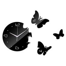 2015 New Wall Clock Diy Ciocks Quartz Watch Acrylic Mirror 3d Stickers Living Room Europe Needle Reloj De Pared Horloge Murale 2023 - buy cheap