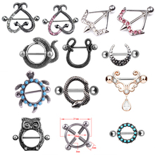 1 Pc Vintage Nipple Piercing Bohemia Bar Rings 316L Surgical Steel  Color Nipple Barbell Piercing Nombril Bar Body Jewelry 2024 - buy cheap
