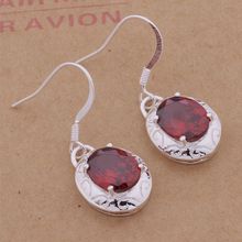 AE245 Trendy wholesale  earrings ,   fashion jewelry , fiery earring inlaid red stone /bkcakbja bkpakbwa 2024 - buy cheap