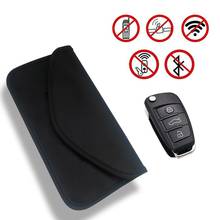 RFID Electromagnetic Shielding Key Bag Bank Credit Card Case Car Key Shielding Blocking Cover Remote Control Key Bag 2024 - buy cheap
