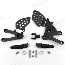 For Honda CBR600RR 2003 2004 2005 2006 Front Footrests Rider Foot Pegs Pedal Brackets Motorcycle Parts CBR 600 RR CBR600 600RR 2024 - buy cheap