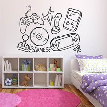 Game Wall Sticker Decal choose your weapon gamer quote controller video game boys bedroom Handmade  A11-070 2024 - buy cheap