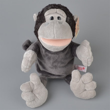 30cm Chimpanzee Plush Hand Puppet, Baby Kids Plush Toy Doll Gift Free Shipping 2024 - buy cheap