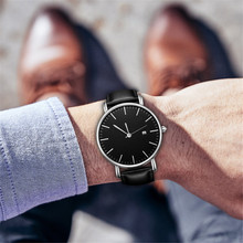 Business Casual Design Watch Stainless Steel Couple Quartz Analog Wrist Watch montre homme wristwatch men heren horloge W 2024 - buy cheap
