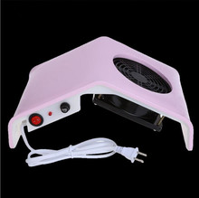 Nail Art Vacuum Cleaner for Gel Polish Glue Nail Fan Dust Suction Collector Manicure for Nail art Manucure Machine Pedicure Tool 2024 - buy cheap