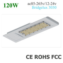 Frete grátis mais novo super magro 120w led luz de rua ac85-265v 12-24v opção 40mm 60mm pólo opção 2024 - compre barato