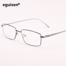 Width-140 Pure titanium male business ultra light myopia optical eyeglasses frames men reading glass spectacles frames eyewear 2024 - buy cheap