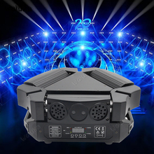 9-eye Laser spider light KTV flash bar RGB laser light sound control rotating stage lighting Effect Disco Party DJ CD50 W01 2024 - buy cheap