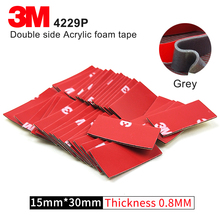 High Sticky Auto Foam Tape 3M 4229P Auto Two Face Acrylic Adhesive Foam Tape,10Pcs/Lot,Size 15mm*30mm 2024 - buy cheap