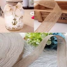 10meters natural jute burlap ribbon Craft Gift Wrap rustic wedding decoracion vintage mint green party supplies 2024 - buy cheap