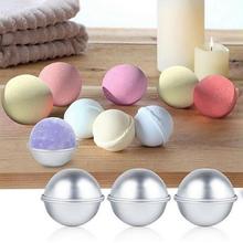 2Pcs Creative Metal Aluminum Alloy 3D Ball Bath Bombs Round Sphere Shape Cake Mold DIY Baking Tool Accessories Crafting Gifts 2024 - buy cheap