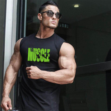 2019 New Mens Bodybuilding Cotton Tank Top Gyms Fitness Sleeveless Shirt Male Clothing Fashion Singlet Muscle Vest Undershirt 2024 - buy cheap