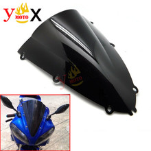 YZF-R1 98-99 Black Sport Bike Motorcycle ABS Windscreen Windshield Front Fairing Deflector For Yamaha YZF 1000 R1 1998 1999 2024 - buy cheap