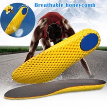 1Pair Men And Women Mesh EVA  Insole Sports Breathable Deodorant Insole Comfortable Running Cushion Soft Insoles 2024 - buy cheap