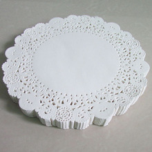 180 pcs/lot 4.5'' White Round Paper Doyley Lace Doily Placemat Wedding Tableware Home Cake Decoration 2024 - buy cheap