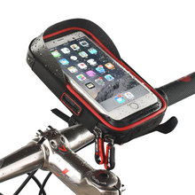 Phone Holder Universal Bike Motorcycle Mobile Support Stand Waterproof Bag for iphone X 8 S8 S9 GPS Bicycle Holder Handlebar Bag 2024 - buy cheap